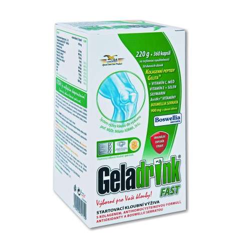 GELADRINK Fast - Supportive joint nutrition, 360 capsules