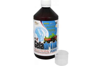 GELADRINK Forte Hyal Biosol Černý Rybíz - Supportive joint nutrition with blackcurrant flavour, 500 ml.