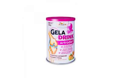 GELADRINK Artrodiet - Supportive joint nutrition with orange flavour, 420 g