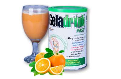 Orling Geladrink Fast nápoj Pomeranč 420g