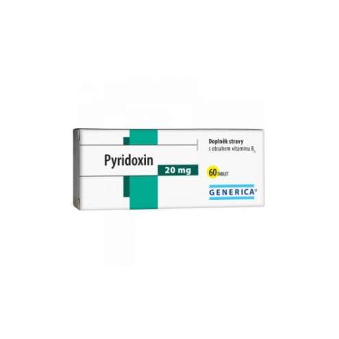 GENERICA Pyridoxin 20 mg, 60 tablet