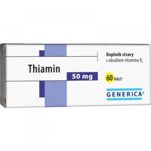 GENERICA Thiamin 50 мг, 60 таблеток