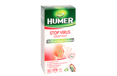 HUMER Stop Virus - Nosní sprej, 15 ml.