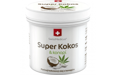 HERBAMEDICUS kokosový olej Super Kokos s konopím 150 ml