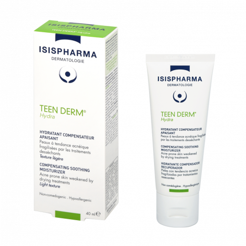 ISISPHARMA Teen Derm Gel Hydra - Компенсирующий увлажняющий крем, 40 мл