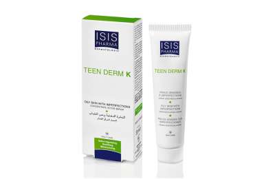 ISISPHARMA Teen Derm K - Гель-крем для проблемной кожи с легкой и средней степенью выраженности акне, 30 мл.