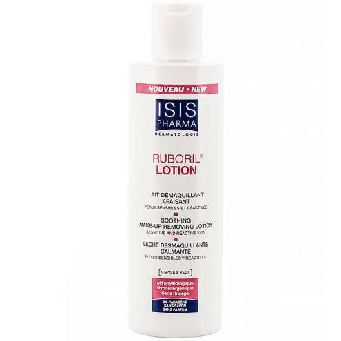 ISIS Ruboril Lotion - Zklidňující odličovací mléko, 250 ml.