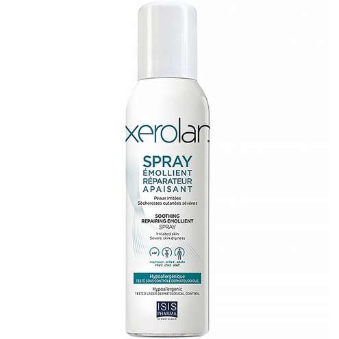 ISISPHARMA Xerolan - Soothing repairing emollient spray, 150 ml.