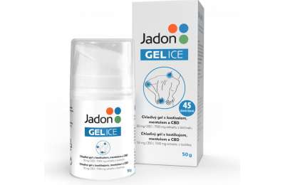 JADON Gel Ice - Chladivý gel s kostivalem a CBD, 50 g