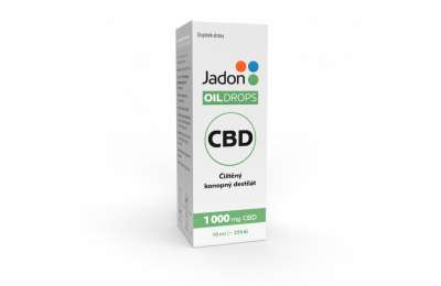 JADON Oil Drops  - Конопляное масло CBD 10%, 10 мл