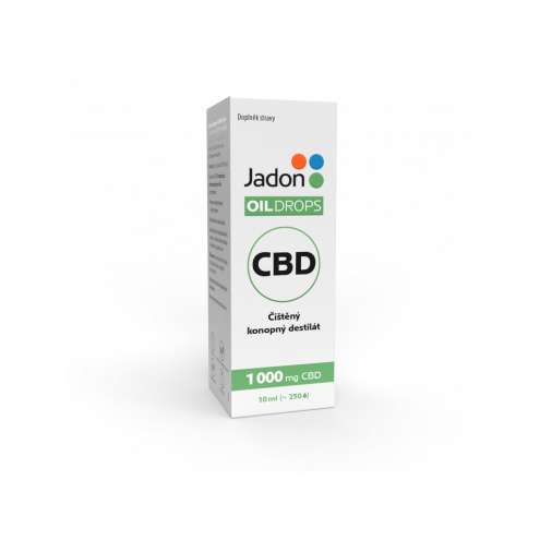 JADON Oil Drops - Конопляное масло CBD 10%, 10 мл