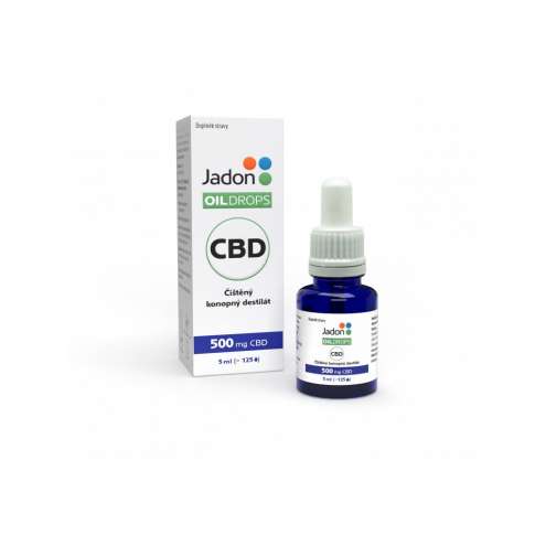 JADON Oil Drops - Конопляное масло CBD 10%, 5 мл