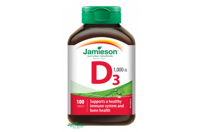 JAMIESON Vitamín D3 1000 IU tbl.100