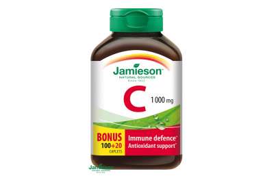 JAMIESON Vitamín C 1000 mg, 100 + 20tbl