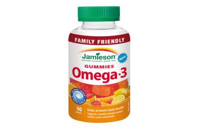 JAMIESON Omega-3 Kids Gummies 90 ks