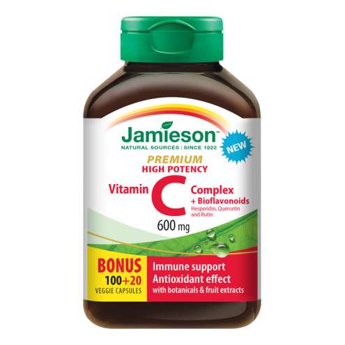 JAMIESON Vitamín C Premium 600mg s bioflav.cps.120