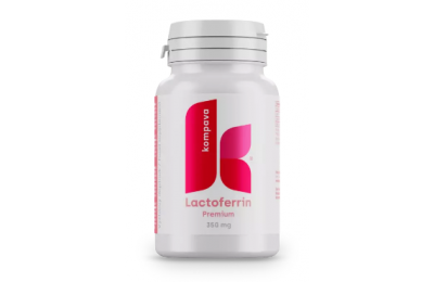 KOMPAVA Lactoferrin Premium 350 mg, 30 cps
