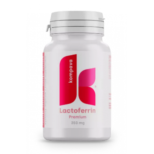 KOMPAVA Lactoferrin Premium 350 mg, 30 cps
