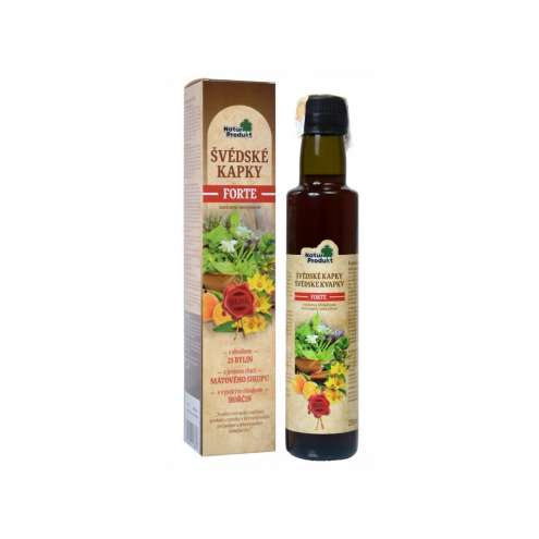 Naturprodukt Švédské kapky Forte 250 ml