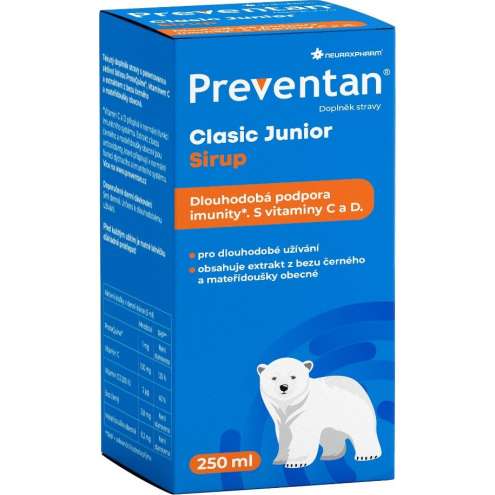 Preventan Clasic Junior Sirup, 250 мл