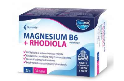 Magnesium B6 + Rhodiola tbl.30 obd.