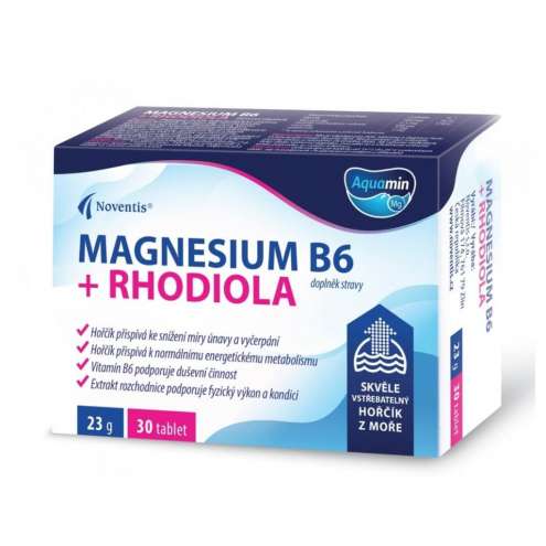 Noventis Magnesium B6 + Rhodiola, 30 tablets