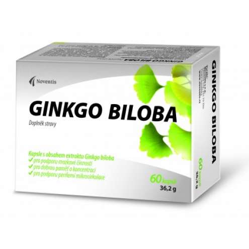 NOVENTIS GINKGO BILOBA - Гинкго Билоба 40 мг, 60 капсул