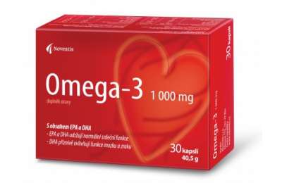 NOVENTIS OMEGA-3 1000 mg, 30 cps.