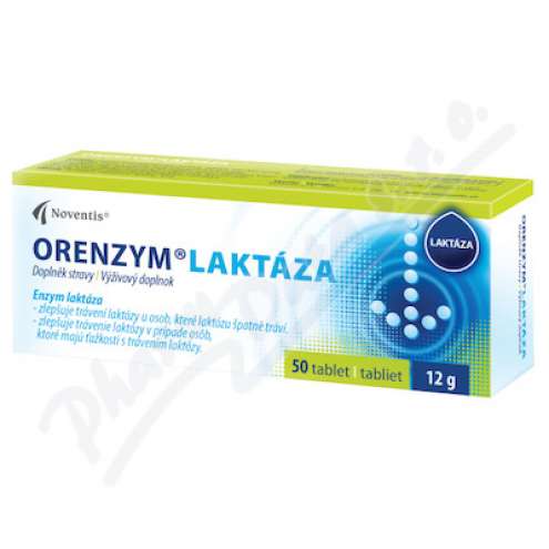 NOVENTIS Orenzym Laktáza tbl.50