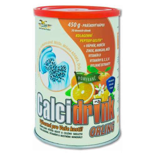 CALCIDRINK Nápoj pomeranč, 450 g.