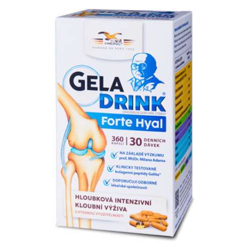 GELADRINK Forte Hyal - Kloubní výživa, 360 kapslí