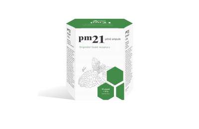 PurusMeda PM 21 Drinkable Ampoules, 10 x 20 g