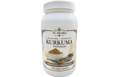 St.Maria Curcuma + Piperin, 180 tablets 