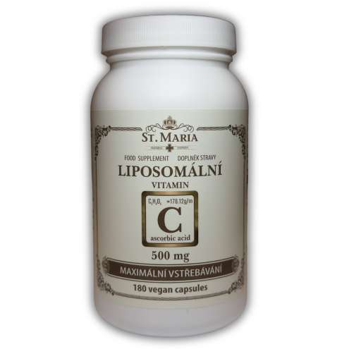 ST. MARIA VITAMIN C LIPOSOMALNI 500 mg, 180 kapslí