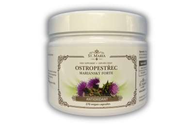 St.Maria Ostropestřec mariánský forte 270 cps St.Maria Ostropestřec mariánský forte 270 cps