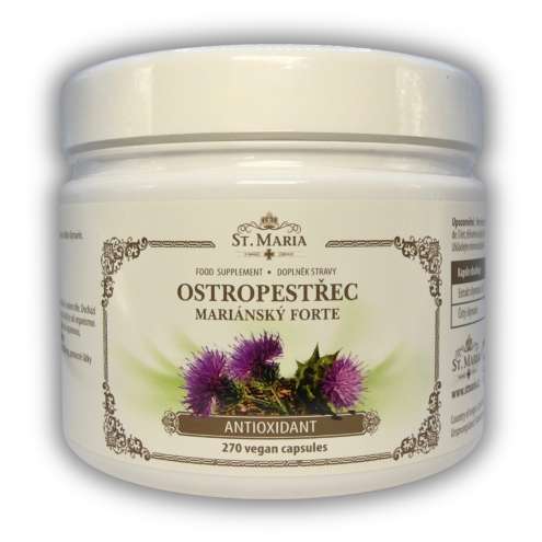 St.Maria Ostropestřec mariánský forte - St.Maria Расторопша форте, 270 капсулы
