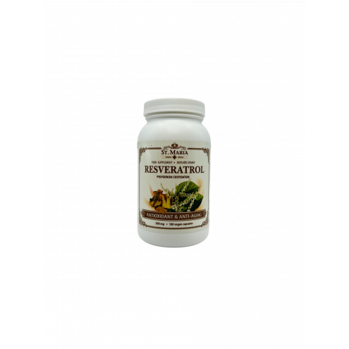 St.Maria Resveratrol 200 mg, 180 capsules