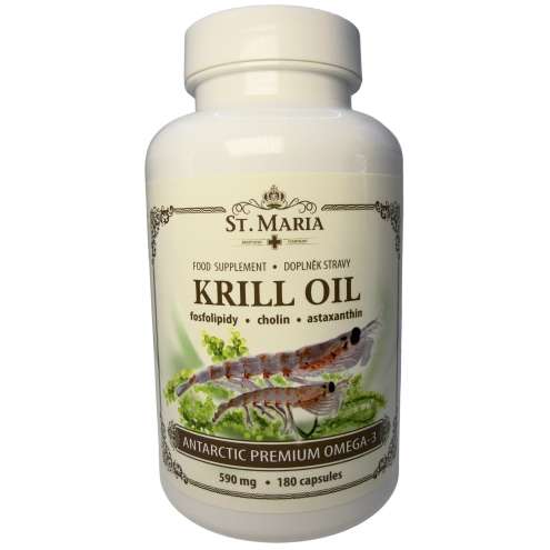 St.Maria Krill oil - Масло криля 590 мг, 180 капсул