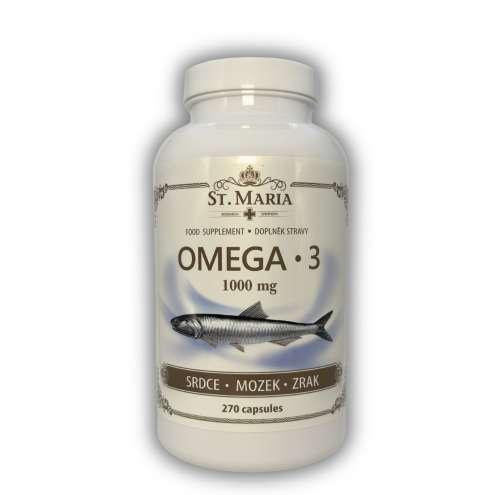 ST. MARIA Omega-3 1000 mg, 270 Capsules