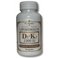 ST.MARIA Lipozomální D3 + K2 2000 IU – 90 kapslí ST.MARIA Lipozomální D3 + K2 2000 IU – 90 kapslí