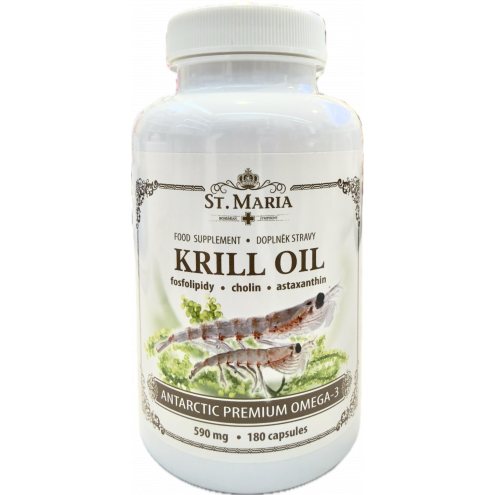 St.Maria Krill oil - Масло криля 590 мг, 180 капсул St.Maria Krill oil - Масло криля 590 мг, 180 капсул
