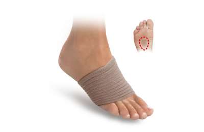 SVORTO 048 Elastic bandages with metatarsal pads, size 36-37