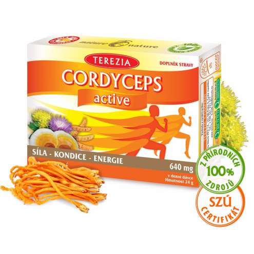 TEREZIA Cordyceps active, 60 capsules