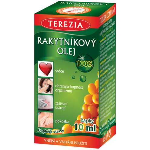 TEREZIA Rakytníkový olej 100% kapky 10ml