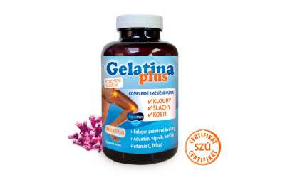 GELATINA Plus  - Комплекс для суставов, костей и связок, 360 капсул