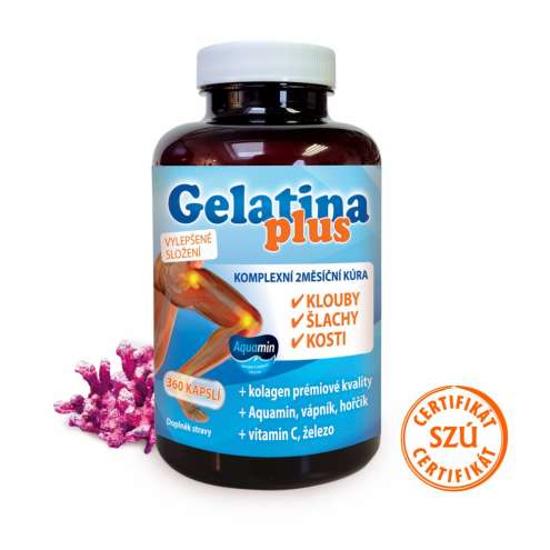 GELATINA Plus - Комплекс для суставов, костей и связок, 360 капсул