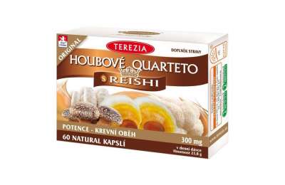 TEREZIA Houbové Quarteto s reishi cps.60