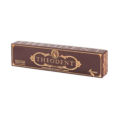 THEODENT Classic Whitening Crystal Mint - Fluoride free toothpaste, 96.4 g.