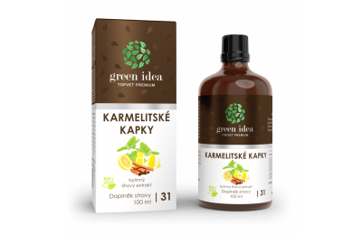 GREEN IDEA Karmelitské kapky - Кармелитские капли, 100 мл