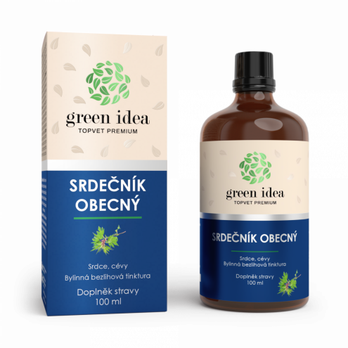 GREEN IDEA Alcohol-free herbal tincture Motherwort - Leonurus cardiaca 100 ml